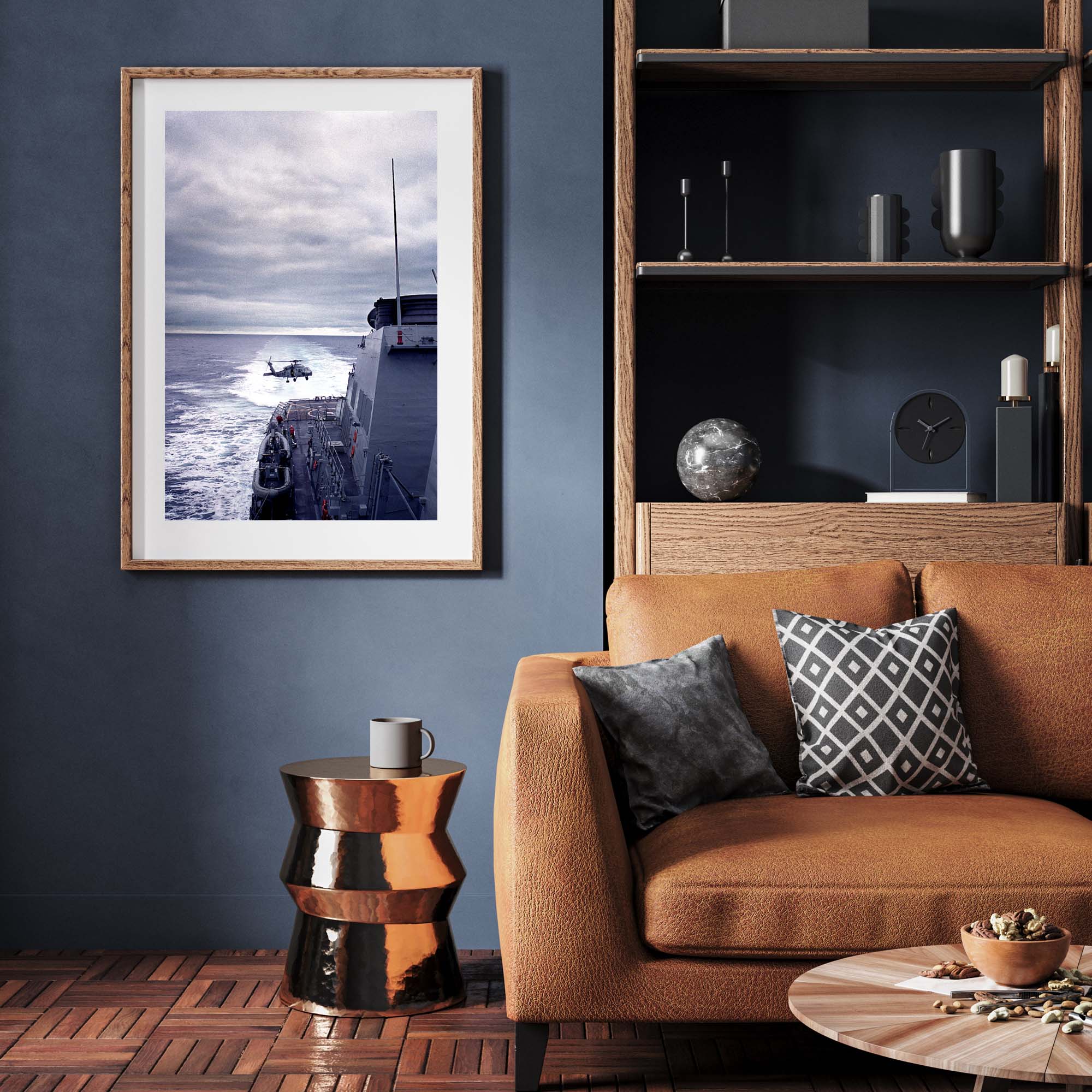 USS Benfold - 1, by taddmyersprints.com