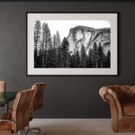 Yosemite Landscape print on a wall, Tadd Myers Photography