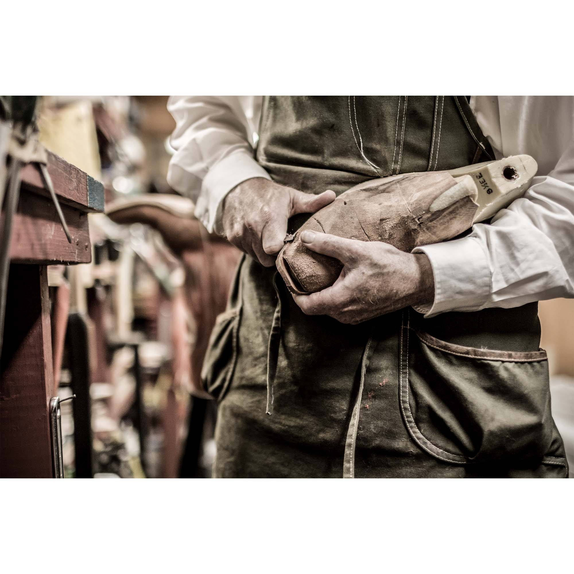 Tadd Myers, Making Boots photography print