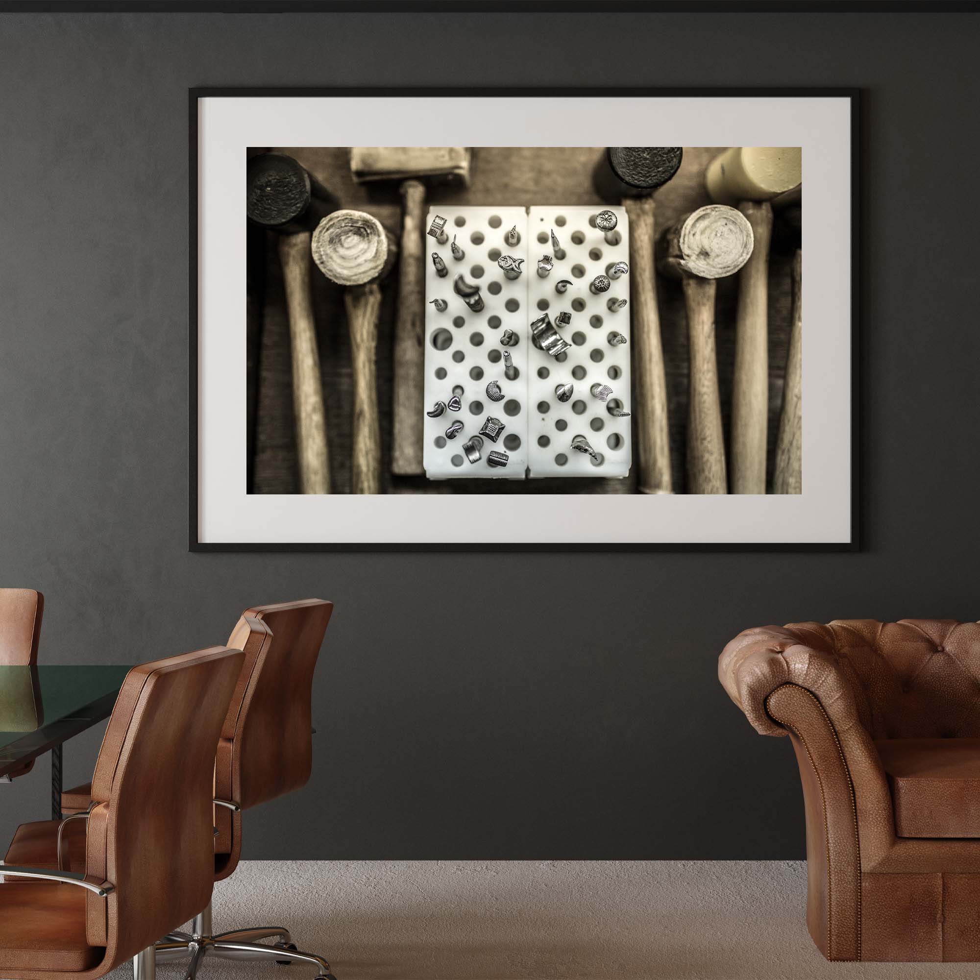 Tadd Myers, Tools for Making Boots print