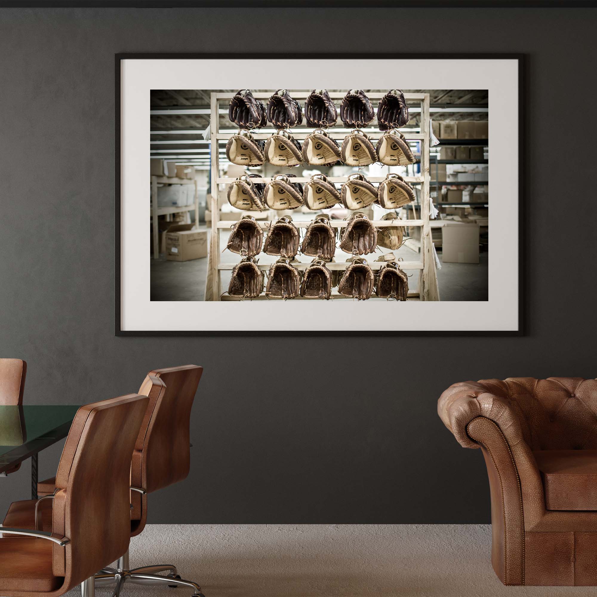 Nokona Gloves print, Tadd Myers