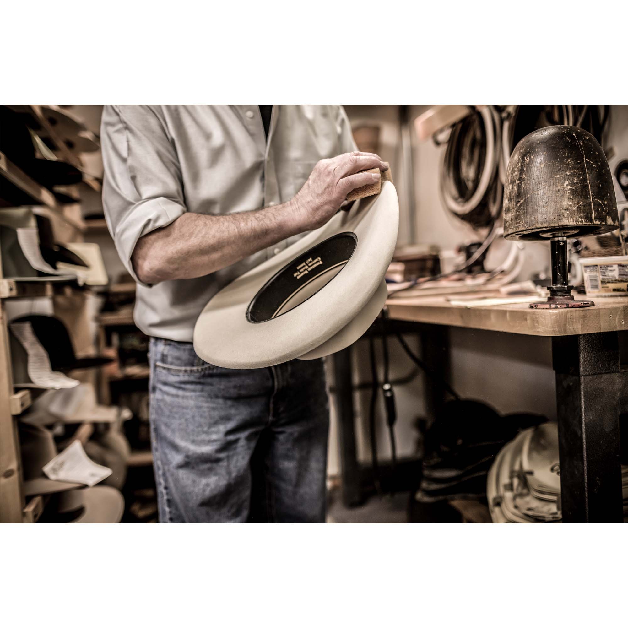 Tadd Myers, Hat making photographic print 