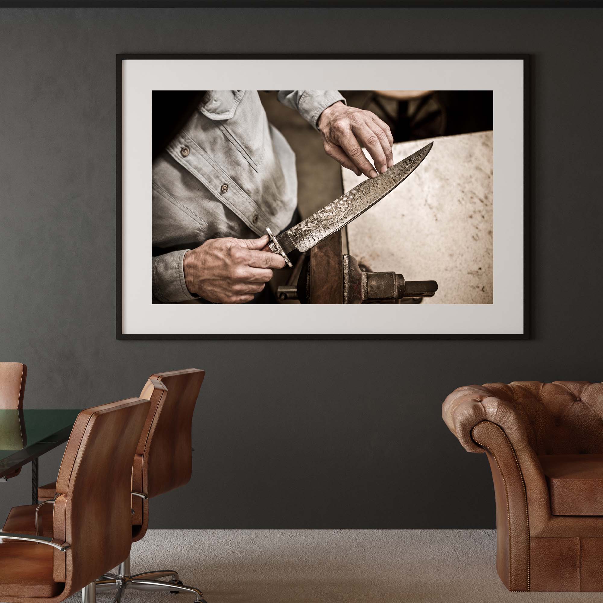 Tadd Myers, Knives - 2 the design print