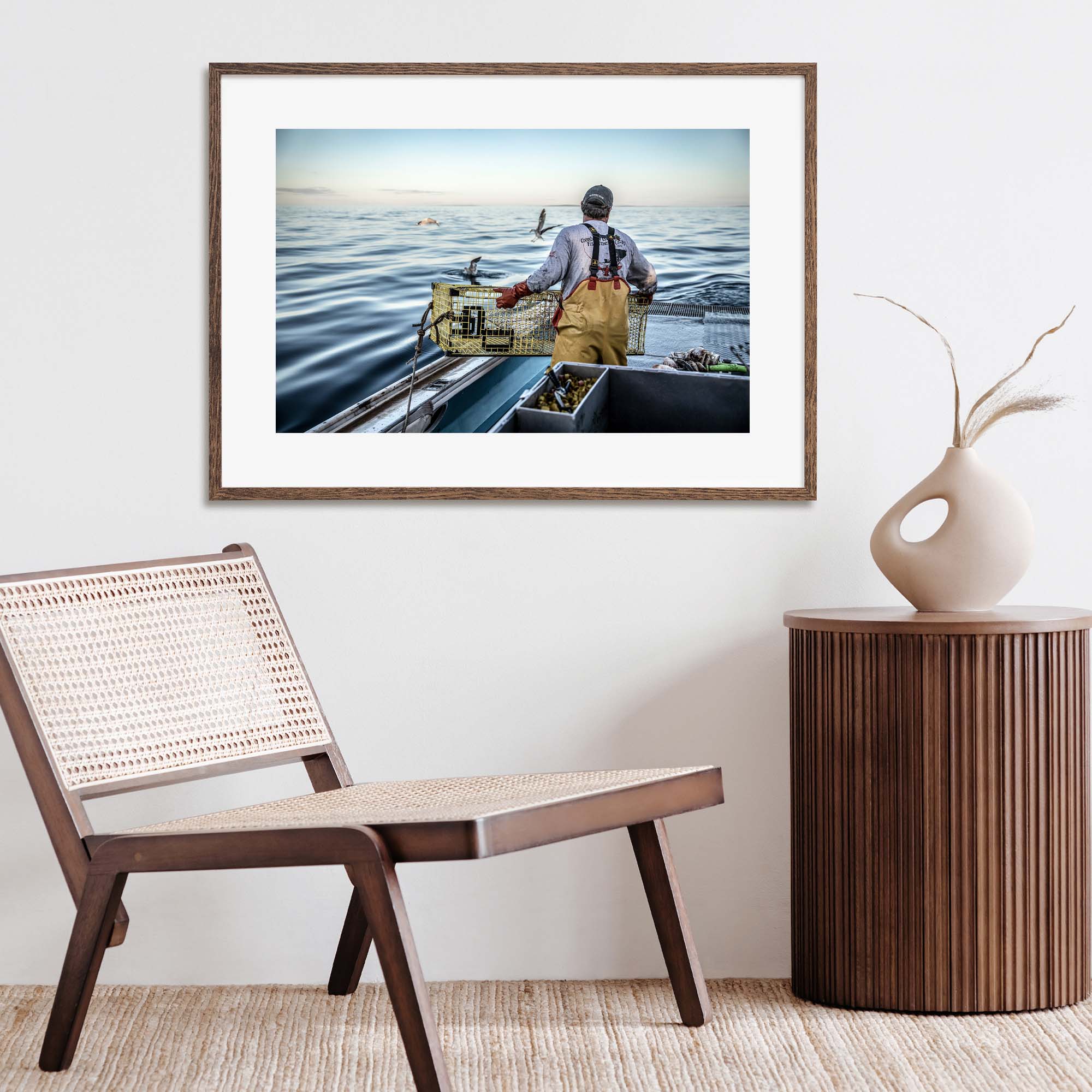 “Maine Lobsterman at Dawn” – Maine, USA - 11, taddmyersprints.com