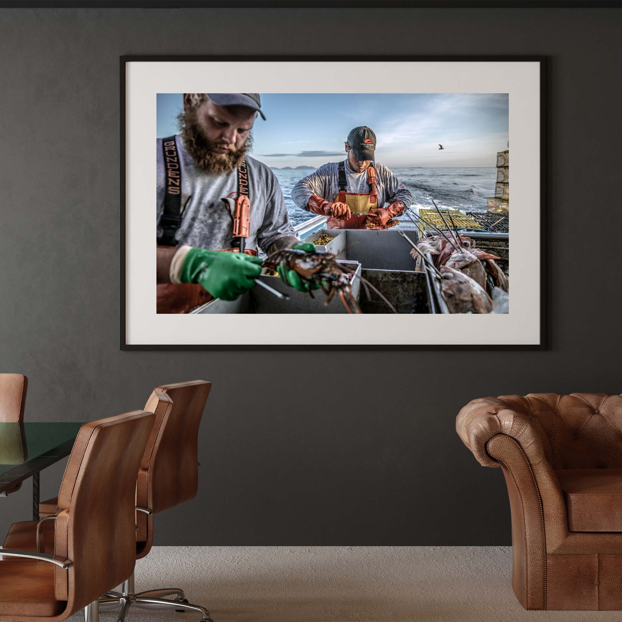 “Lobstermen at Dawn in Maine” – Maine, USA - 12, taddmyersprints.com