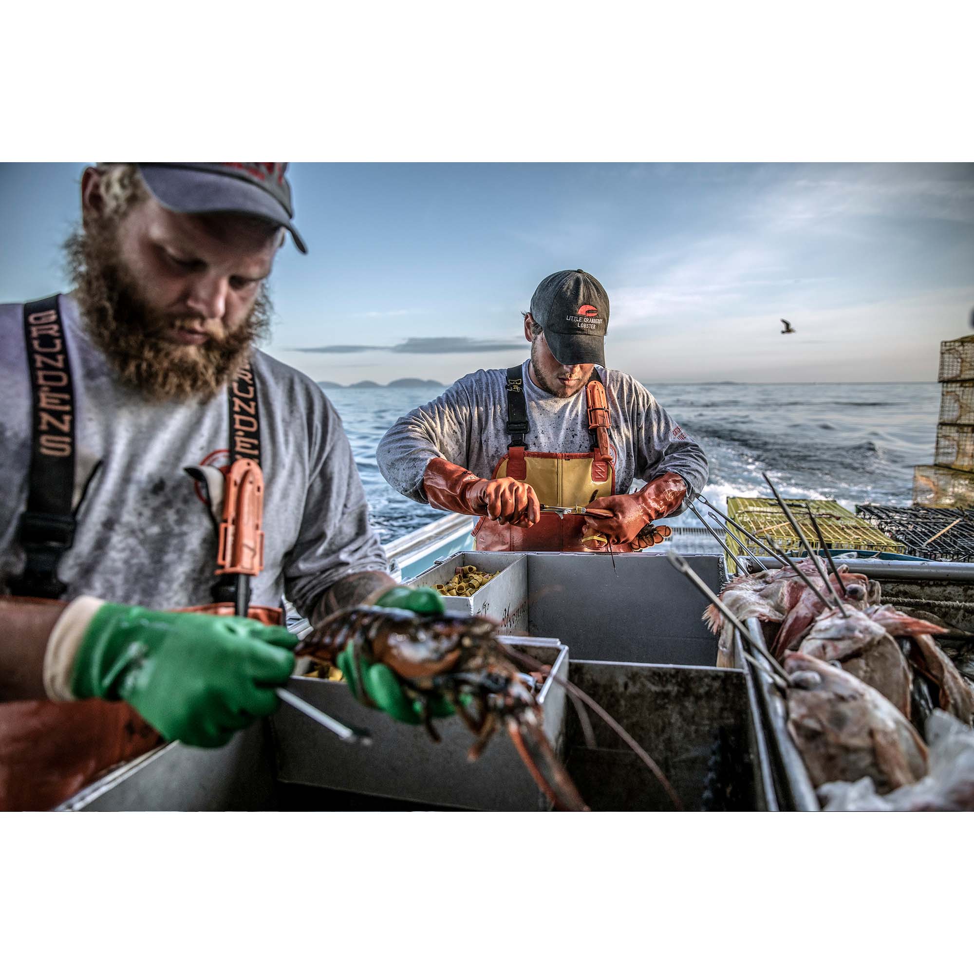 “Lobstermen at Dawn in Maine” – Maine, USA - 12, taddmyersprints.com