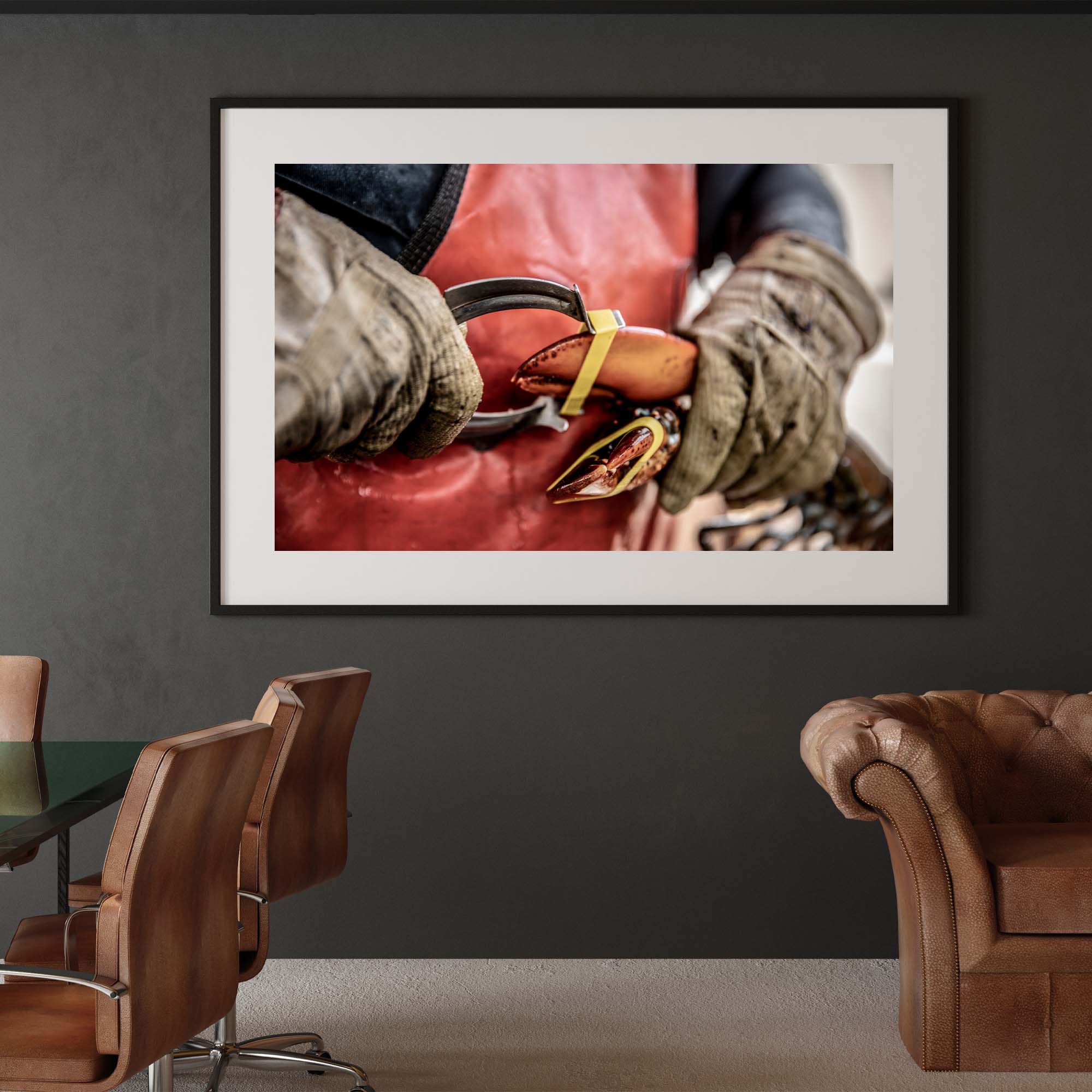 Hands of the Harbor, Maine Lobster, USA - 5, taddmyerprints.com