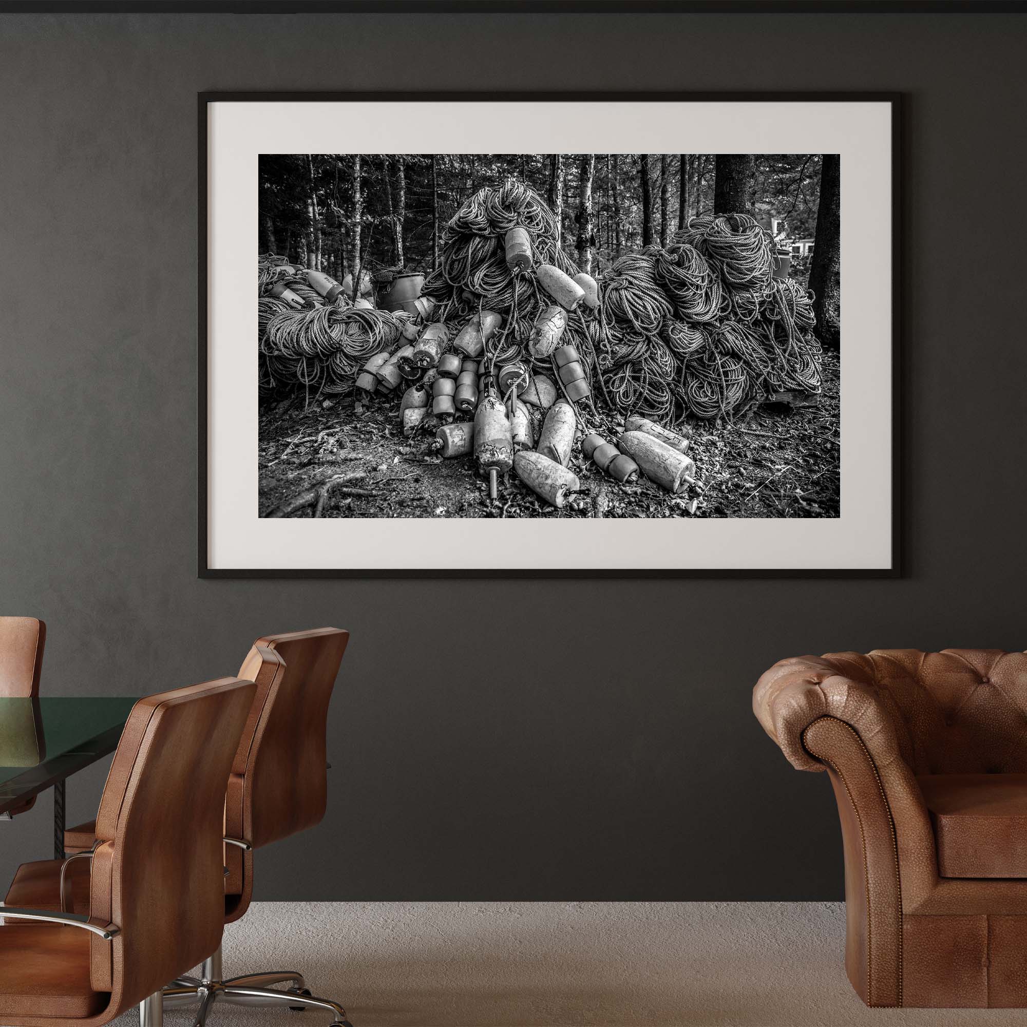 “Lobster Lines, Maine” – Cranberry Isles, Maine, USA - 9, taddmyersprints.com