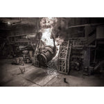 Pouring Molten Steel