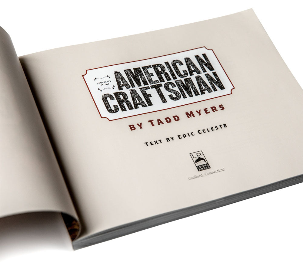 Portraits of the American Craftsman Book (Paperback), taddmyersartprints.com