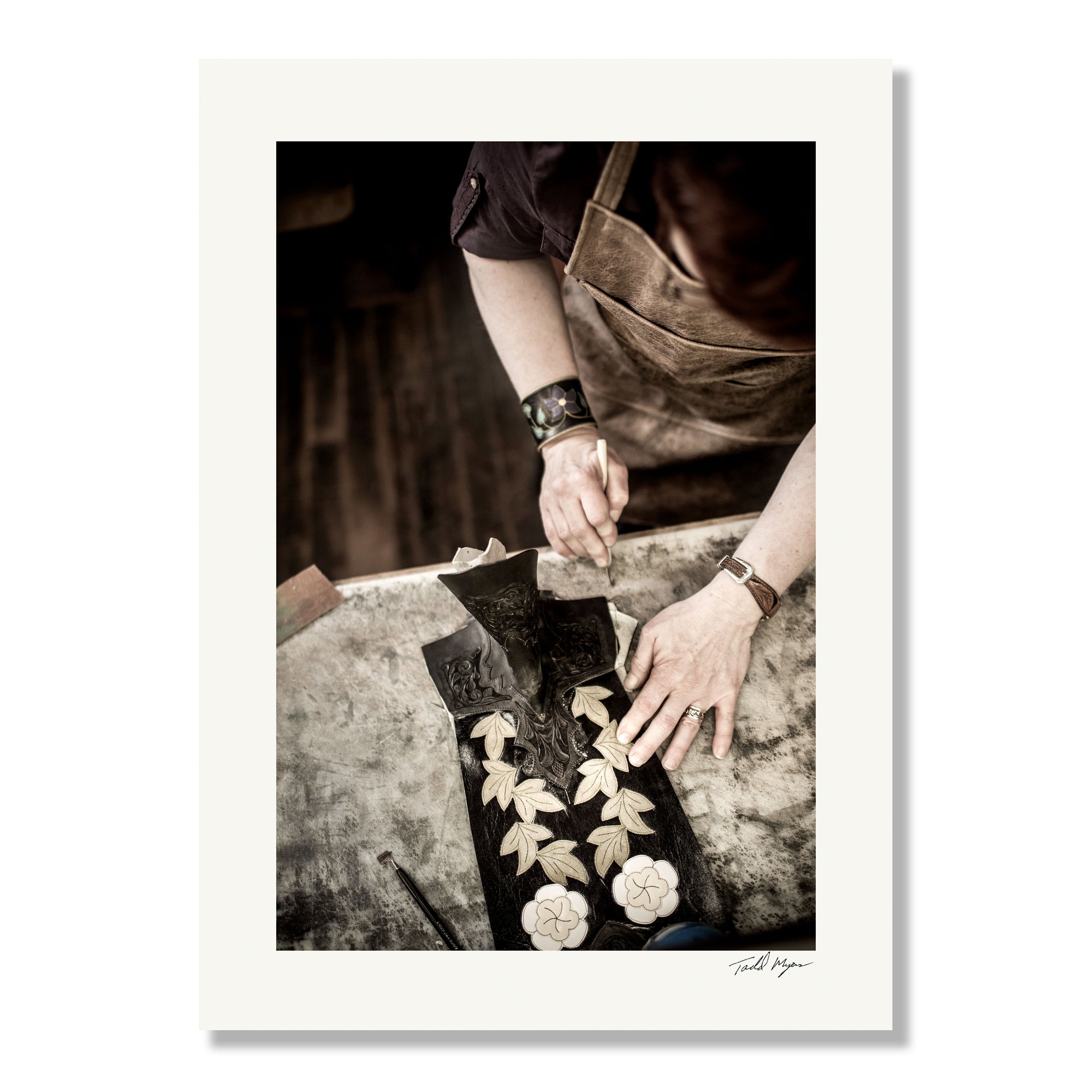 Tadd Myers, Making Boots