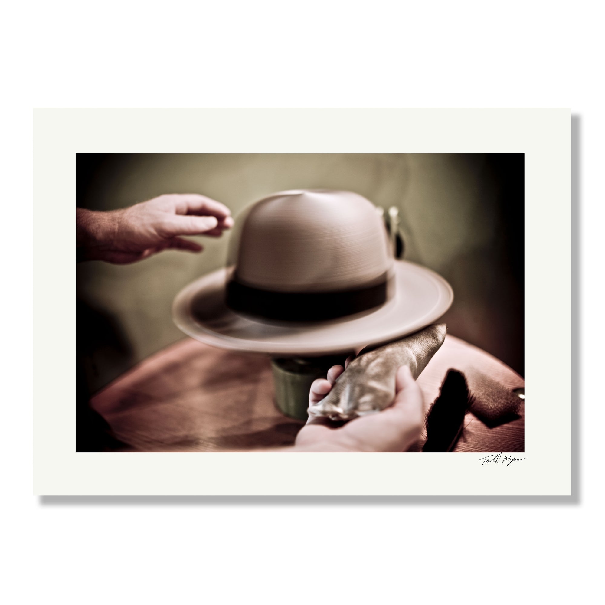 Tadd Myers, Hats print