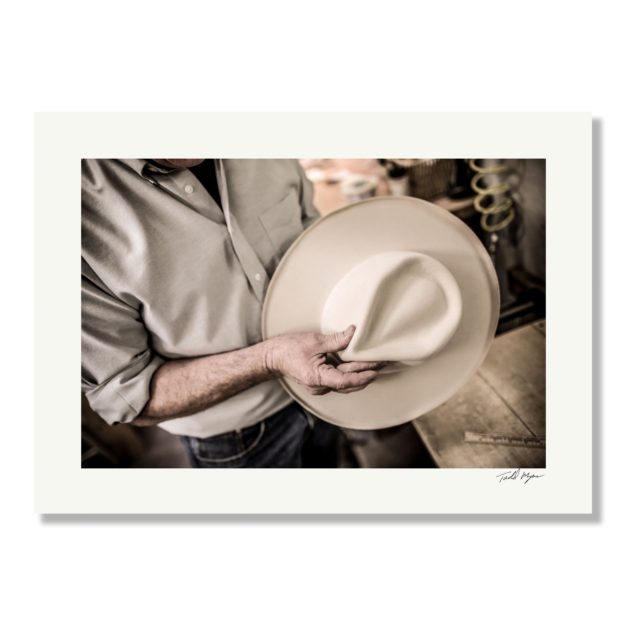 Tadd Myers, Hats print