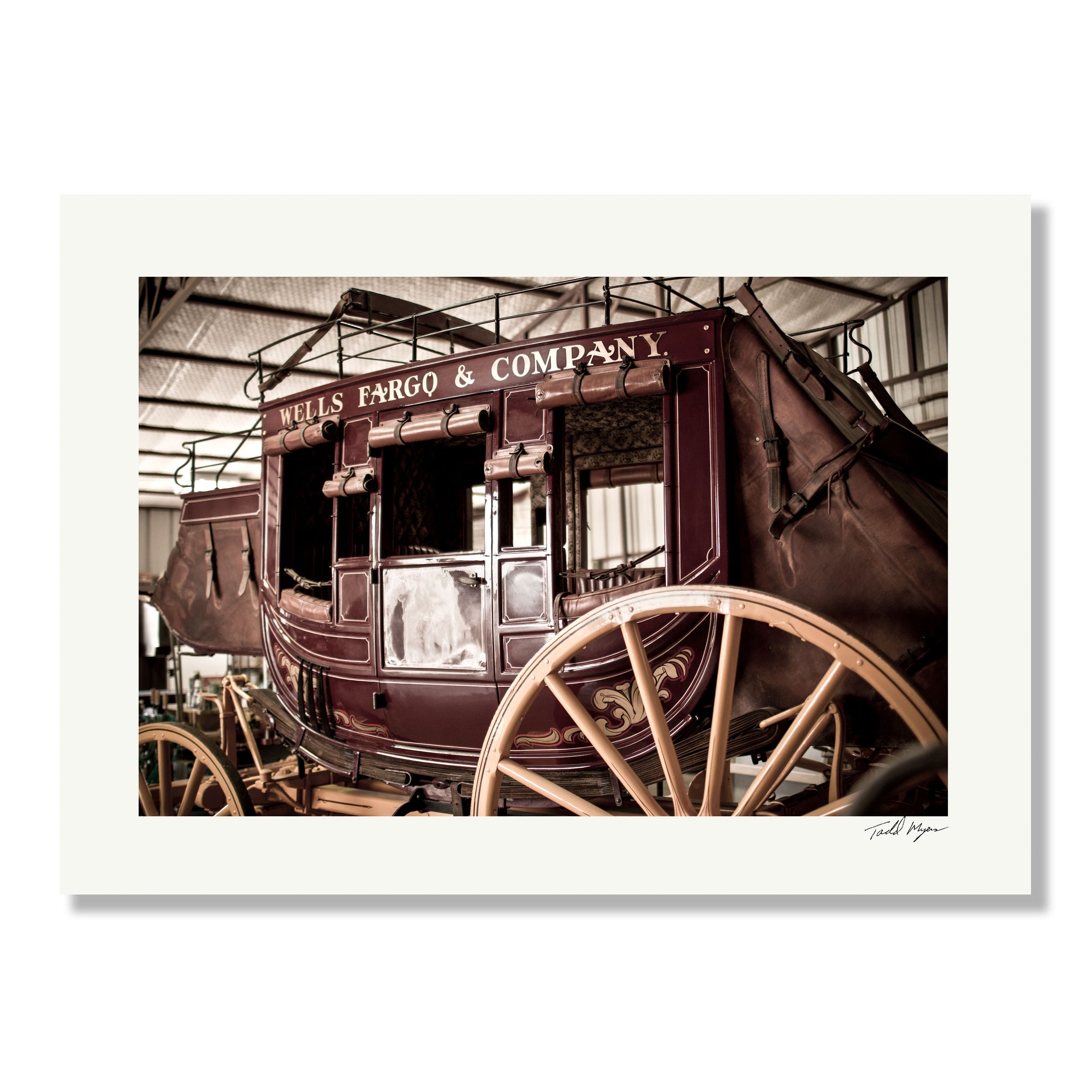 Tadd Myers, Stagecoach Maker 1 print