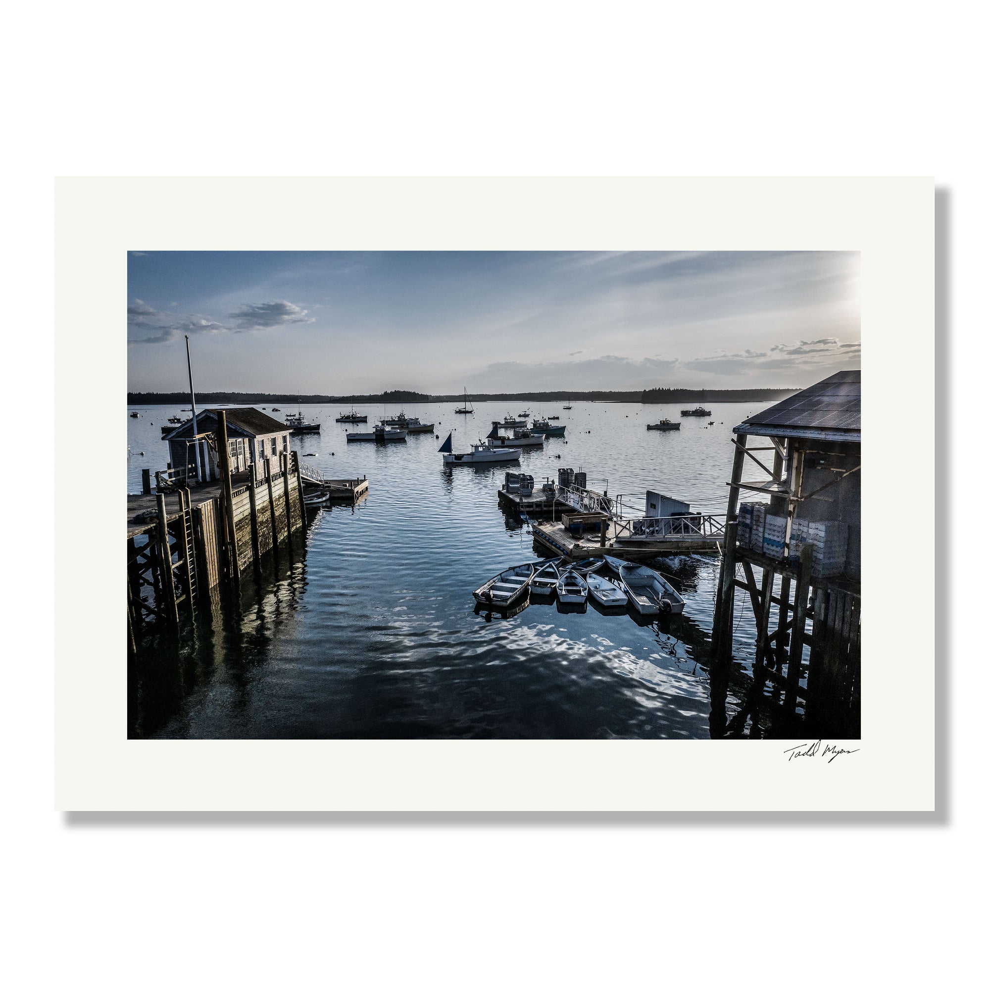 Harbor - Little Cranberry Island, Maine, USA - 1, taddmyersprints.com