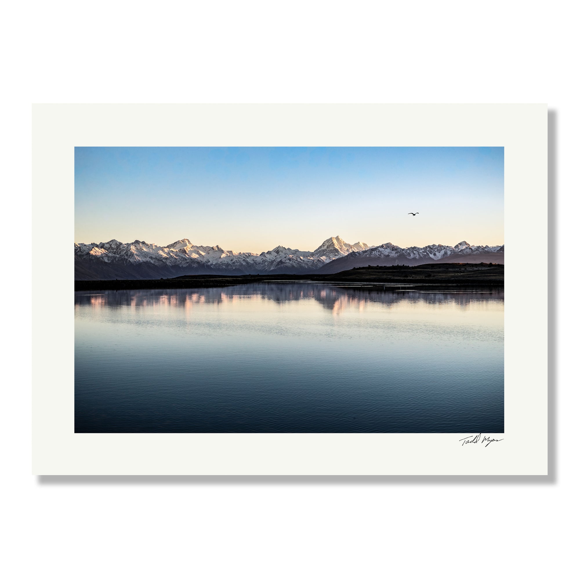 Lake Ruataniwha, New Zealand print - Photographer Tadd Myers