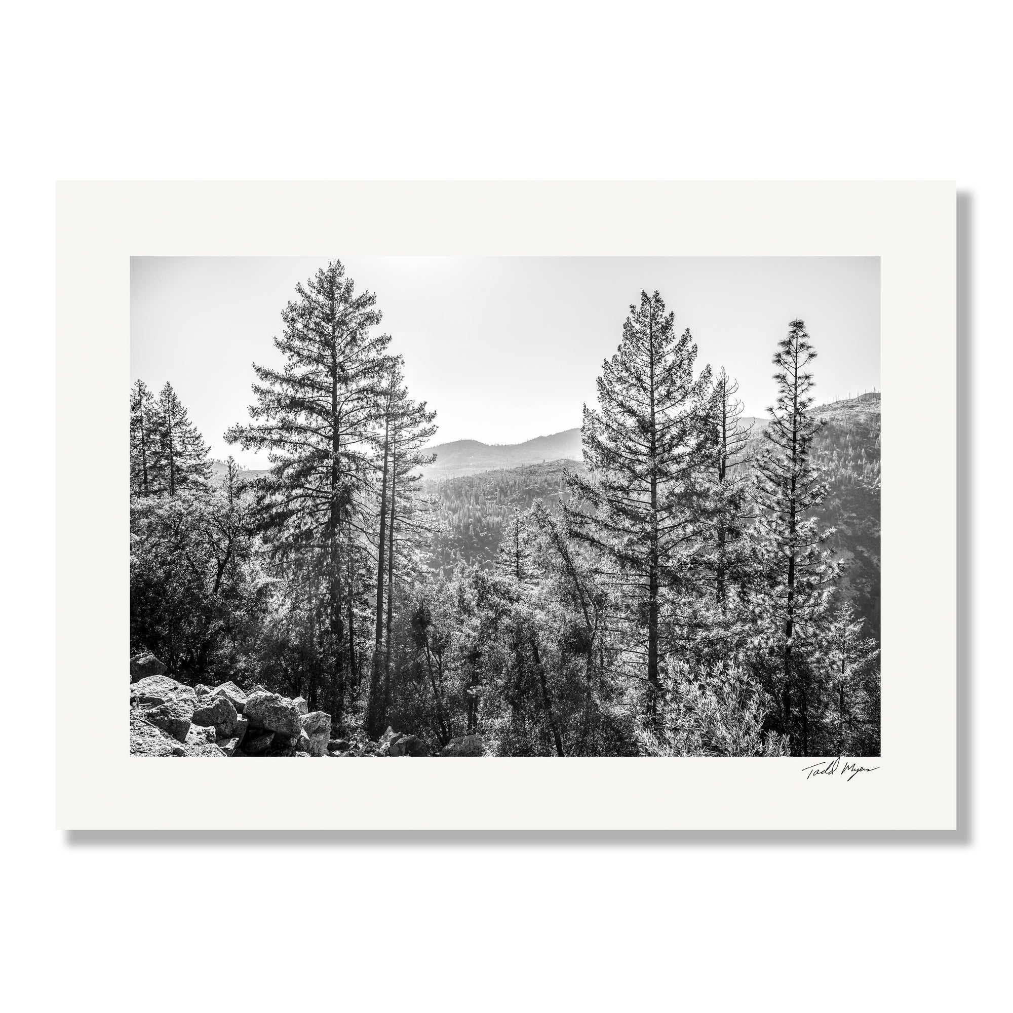 Yosemite Landscape print, Tadd Myers Photography